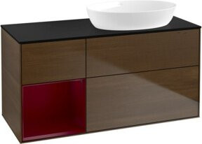 V&B Waschtischunterschrank Finion Wandbeleuchtung in lackierter Ausführung, Breite: 120 cm, Tiefe: 50,1 cm, Höhe: 50,1 cm - Bild 1