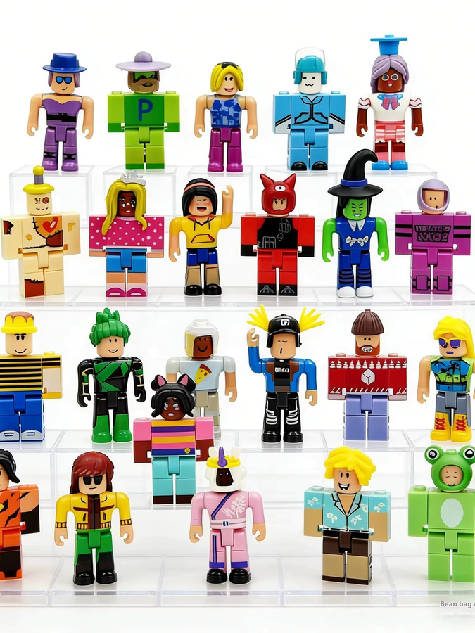 Roblox Actionfiguren, 24-teiliges Set, Kunststoff, Bunt / Mehrfarbig - Bild 4