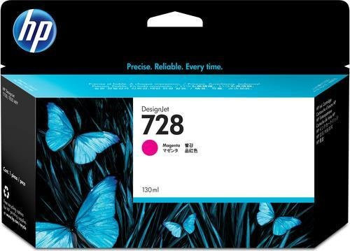 Original HP Tintenpatrone 728 Magenta 130 ml F9J66A - Bild 1