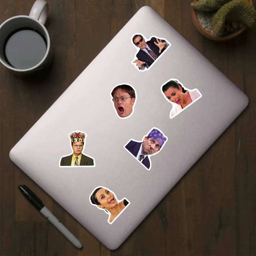 Kpustyle Wasserdichte PVC Meme Aufkleber Set für Laptop Koffer und Skateboard in Mehrfarbig - Bild 5
