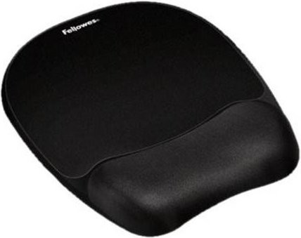 Fellowes Mauspad mit Handgelenkauflage aus Memory Foam in Schwarz - Bild 1