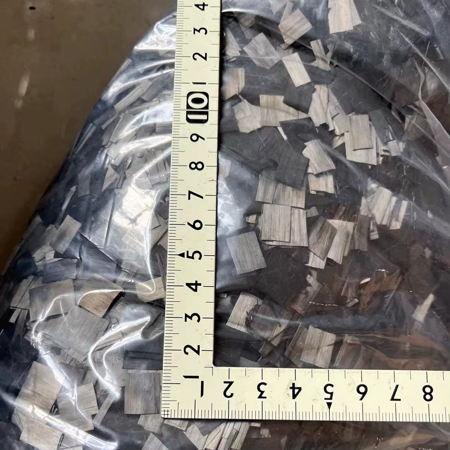 24K A+ geschmiedete Kohlefasergarnstränge als gehackte Flocken mit Vakuum-Handpaste, 500 g - Bild 4