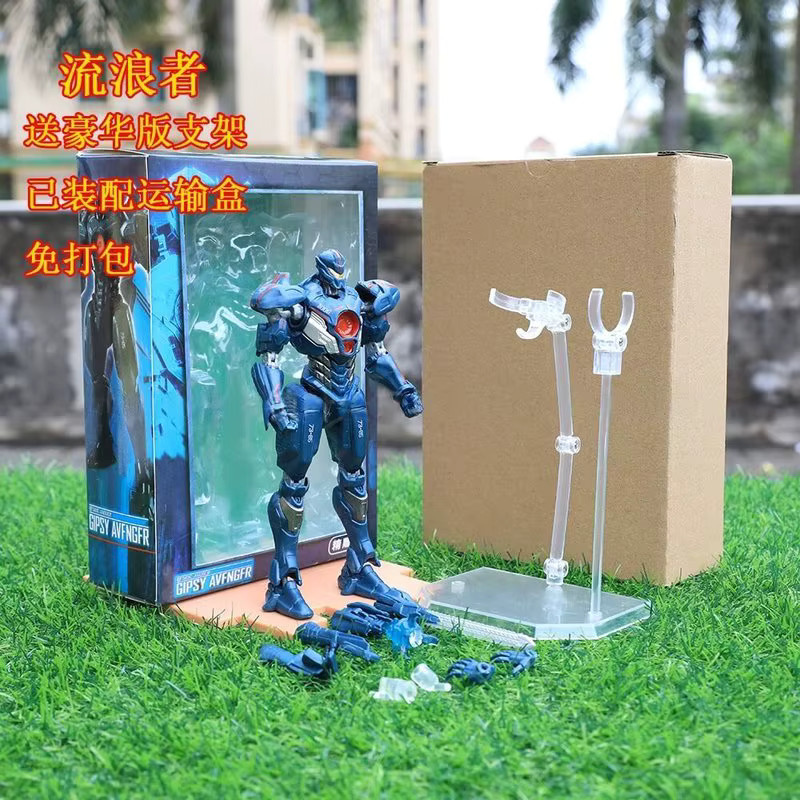 Bandai Pacific Rim Gipsy Danger Obsidian Fury, Actionfigur, 20cm - Bild 1
