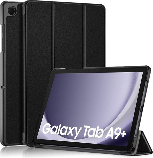Techsuit FoldPro Schutzhülle für Samsung Galaxy Tab A9+ in Schwarz - Bild 1