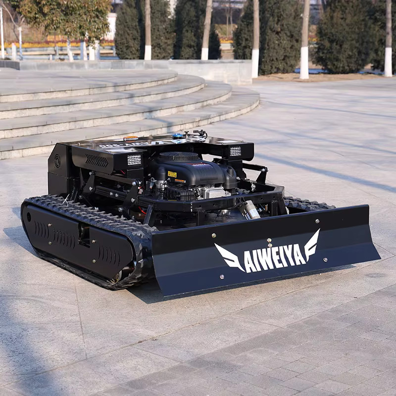 AIWEIYA Roboter-Rasenmäher mit Fernbedienung in Schwarz für professionelle Anwendungen - Bild 3