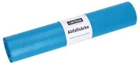 Deiss Abfallsäcke Typ 60, 120 l, blau, 250 Stück, B: 70 cm, H: 110 cm - Bild 1