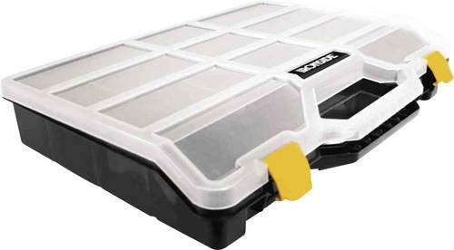 IRONSIDE 100582 Werkzeugkasten unbestückt aus Kunststoff in Schwarz B: 46,0 cm, H: 21,0 cm, T: 35,0 cm - Bild 1