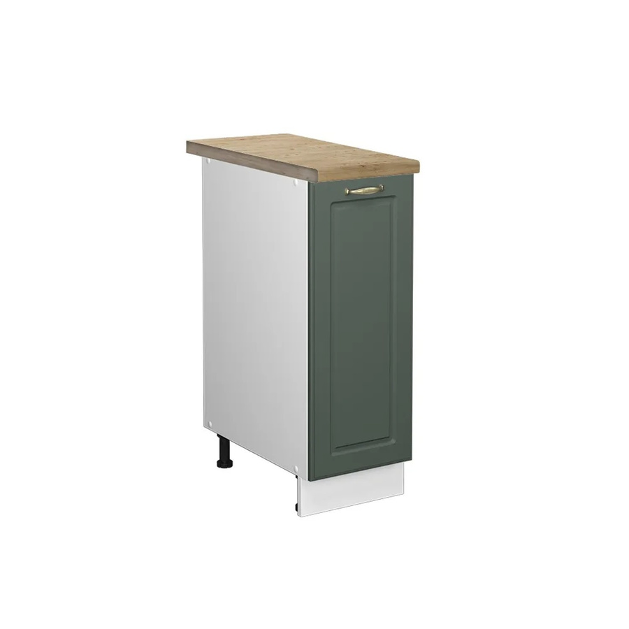 Vicco Apothekerschrank Fame-Line im Landhausstil, Farbe Grün-Gold-Weiß, B/T/H: 30 x 60 x 82 cm - Bild 2