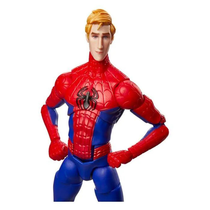 MARVEL Sammelfigur Peter Parker Spider-Man: Into The Spider-Verse in Rot, Höhe: 15 cm - Bild 2