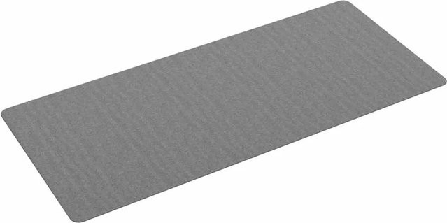 vidaXL Teppichläufer Grau Waschbar Breite: 80 cm, Länge: 180 cm - Bild 1