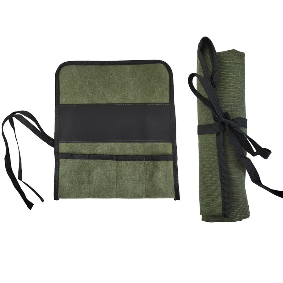 VIBRATITE Roll-Up Werkzeugtasche aus Oxford-Stoff mit mehreren Taschen, B/H: 33 x 27 cm, in zufälliger Farbe - Bild 2