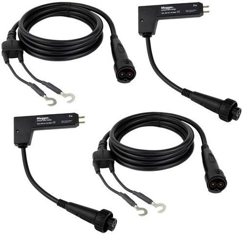 Megger 1006-442 DH1-C 3M CONNECT DUP Messleitung Set in Schwarz - Bild 1