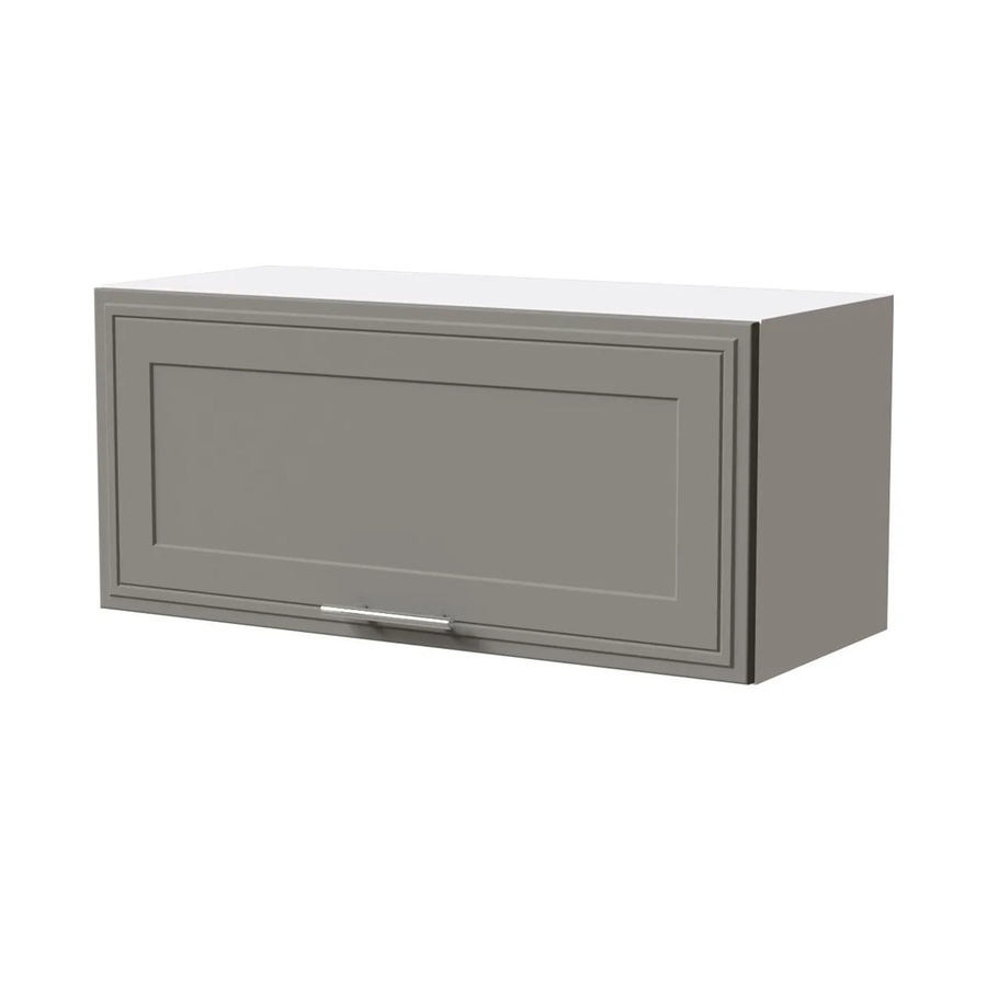 Feldmann-Wohnen Klapphängeschrank Salo W4B/80 in Weiß und Dust Grey Matt mit Blum Aventos Klappenbeschlag, B/T/H: 80 x 32,5 x 36 cm - Bild 2
