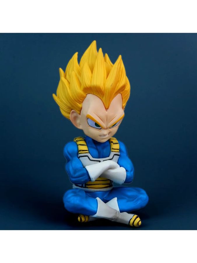 Bandai Dragon Ball Anime Figur Vegeta aus PVC als Sammlerstück und Modellspielzeug, Höhe: 10 cm - Bild 3