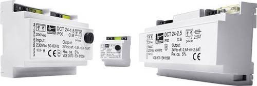 Block DCT 24-0,5 Ungeregelte Gleichstromversorgung 24 V/DC 0,50A 12W in Weiß - Bild 1