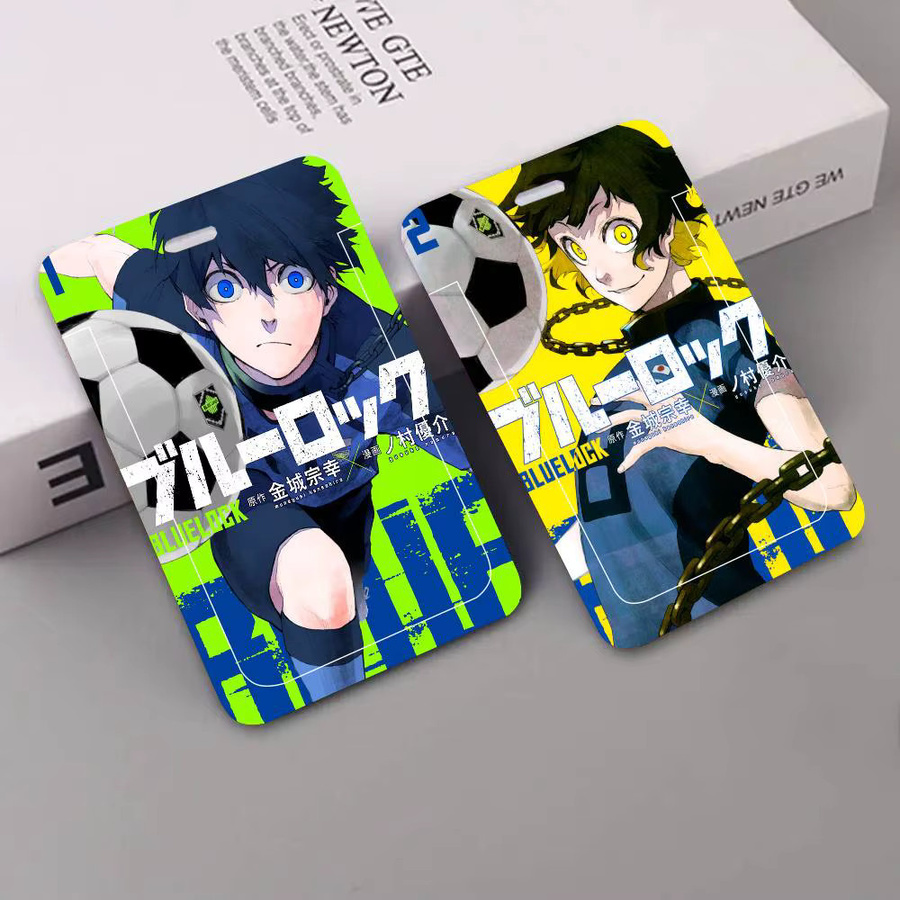 Anime Blue Lock Isagi Yoichi Schlüsselband-Kartenhalter, Unisex - Bild 5