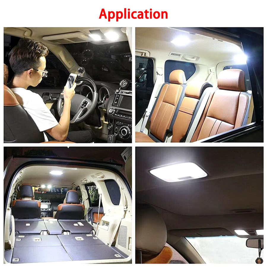 LED Auto Innenraumbeleuchtung mit 36 LEDs in Weiß für die Deckenmontage inklusive Ein/Aus-Schalter (12 V) - Bild 4
