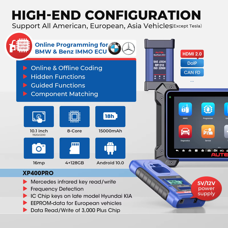 Autel MaxiIM IM608 II PRO Programmiergerät für Schlüssel und Diagnose-Tools - Bild 5