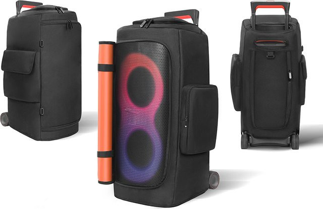 Shunmaii Wasserdichte Lautsprechertasche für JBL Partybox 310 und 320 in Schwarz - Bild 1