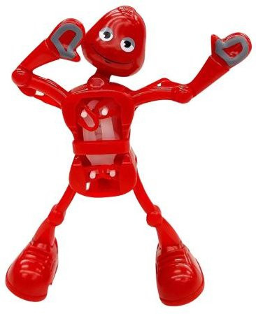 EZ OUTDOOR Tanzender Roboter, Aufzieh-Tanzspielzeug, rot - Bild 1