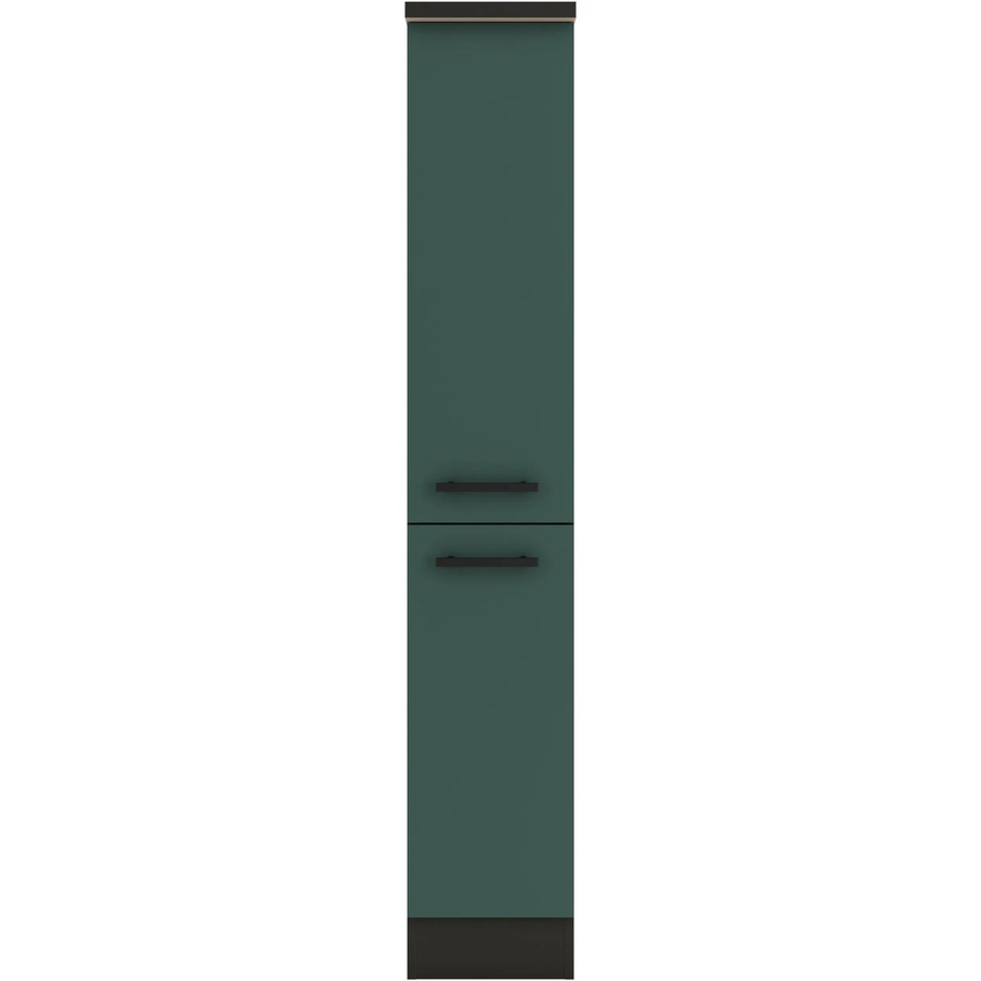 OPTIFIT Verona405 Küchen-Apothekerschrank in Steingrün mit modernem Design und melaminbeschichteter Oberfläche, Breite: 30 cm - Bild 2