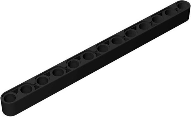 41239 Technischer Liftarm Dick 1 x 13, Bausteine, schwarz, 1-teiliges Set, ab 14 Jahren - Bild 1