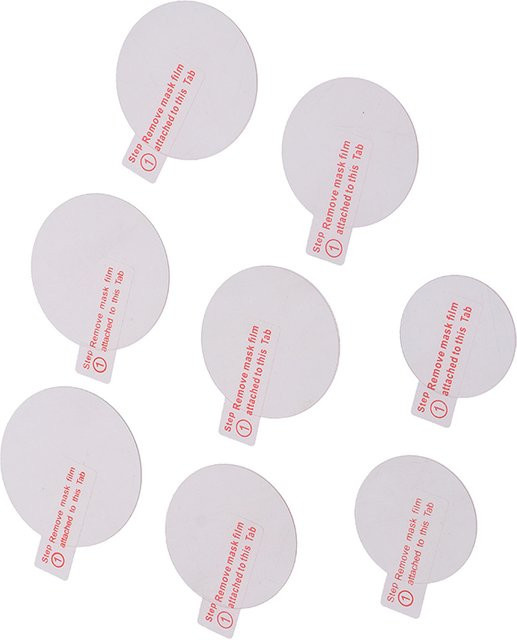 Displayschutzfolie aus gehärtetem Glas, rund, 28-40 mm, Unisex - Bild 1