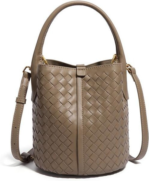 JMG Bags Umhängetasche, Baby-Bucket-Bag, Damen, gray - Bild 1