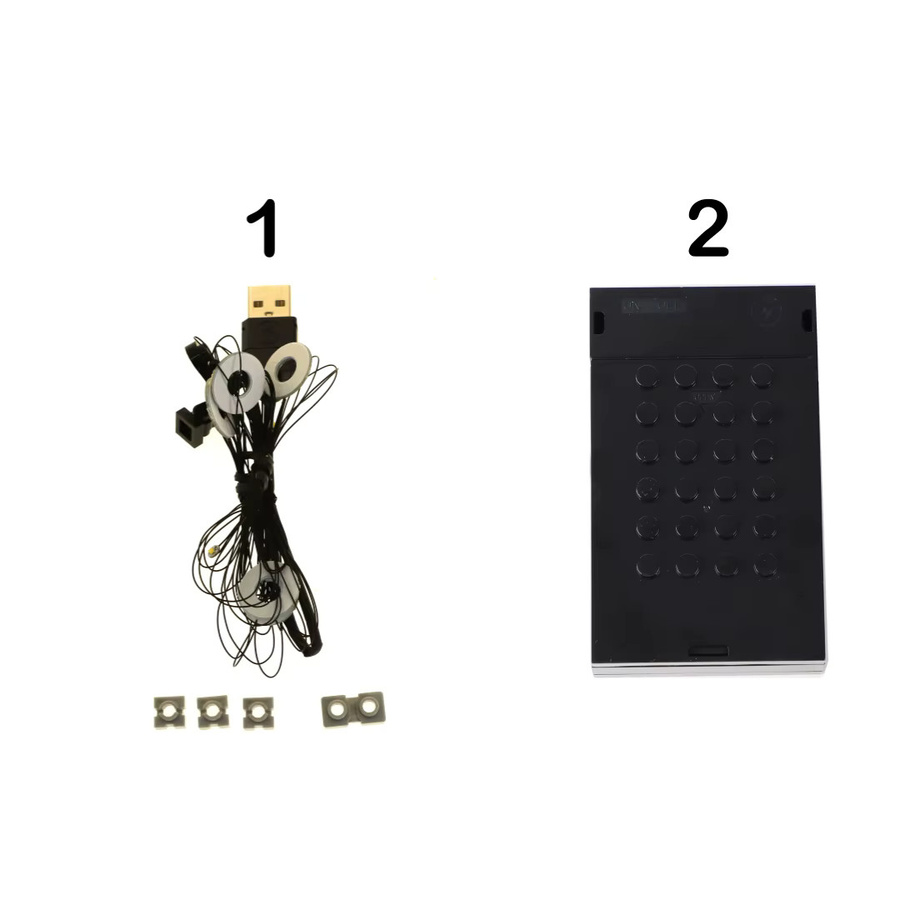 HPROSPER 5V LED-Beleuchtung für Lego 76344 Super Heroes Marvel Iron Man Mark 3 Collector's Edition, mit Batteriefach - Bild 3