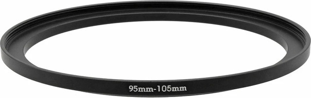 Metall Kameraobjektiv-Filteradapterring Step-Up und Step-Down Ring in Schwarz für UV ND CPL Filter - Bild 1