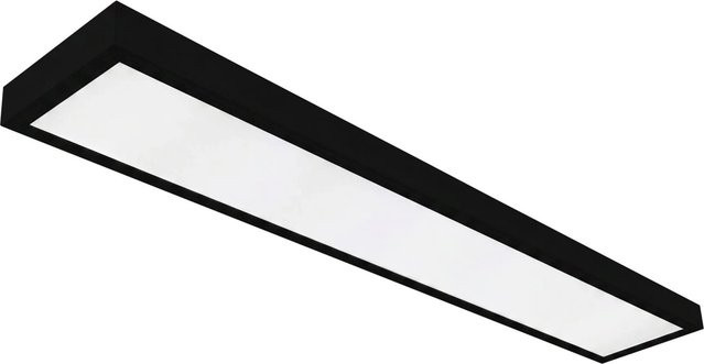 Eglo LED-Panelleuchte Pietrangeli Schwarz CCT B: 118,5 cm, T: 20 cm - Bild 1