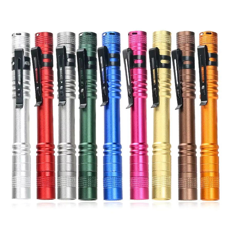 XIWANGFIRE Mini LED EDC Taschenlampe mit Stift-Clip für Outdoor und Notfälle, betrieben mit AAA-Batterie - Bild 5