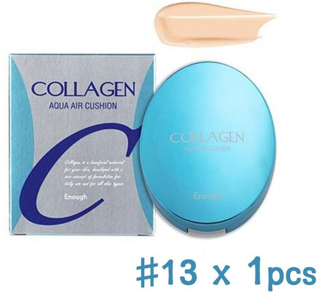 Enough Genügend Collagen Aqua Luftkissen, #13 beige, 15g - Bild 1