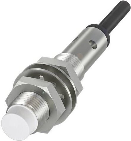 Balluff Induktiver Abstandssensor BAW M12MF2-UAC40F-BP03 BAW0017 Analog Spannung, Farbe: Silber, Durchmesser: 12 mm, Länge: 65 mm - Bild 1