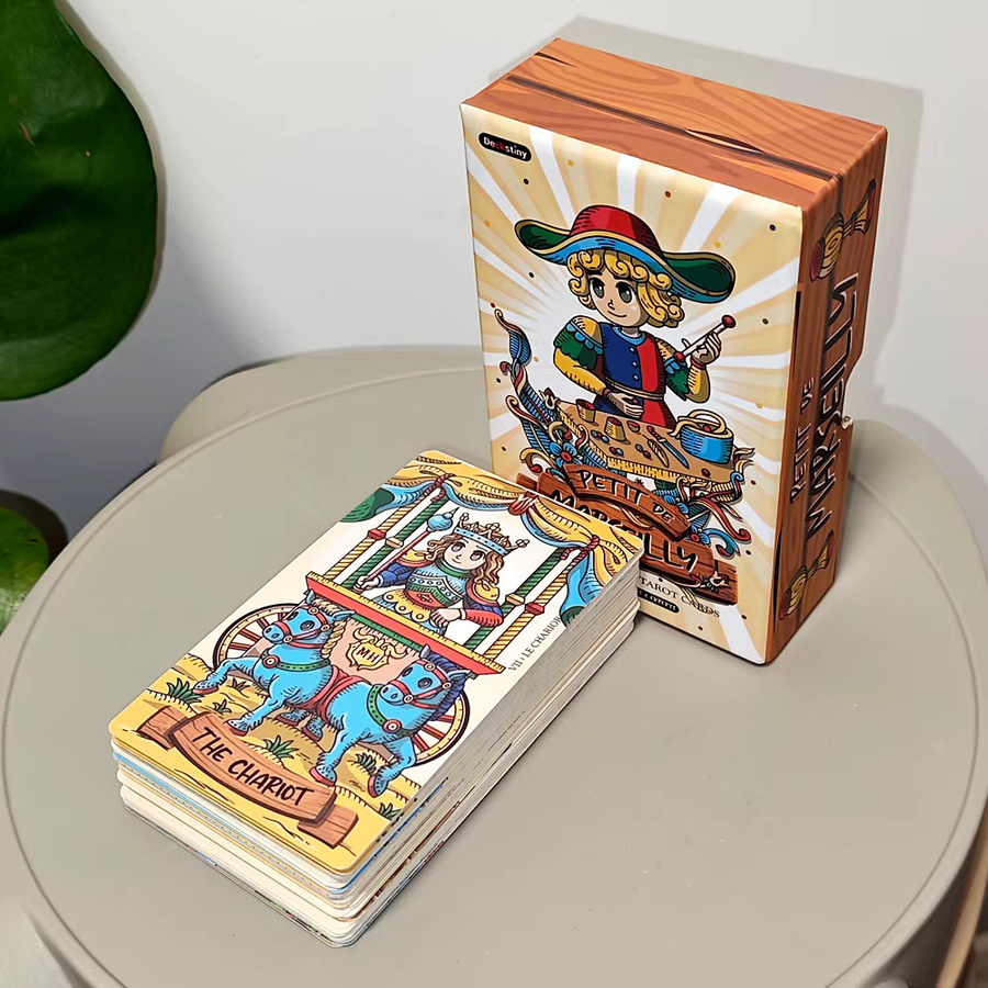 Petit De Marseilly Tarot-Deck, 78 Stück, Fantasy, Bunt / Mehrfarbig - Bild 2