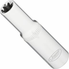 Vigour Steckschlüsseleinsatz lang V7014-11, 3/8 Zoll Vierkant, E-Profil SW E11, Silber - Bild 1