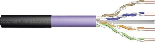 Digitus Netzwerkkabel CAT 6 U/UTP Ethernet/LAN Schwarz Violett 500m - Bild 1