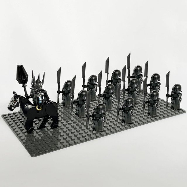 Bekool Der Herr der Ringe Schattenorcs Uruk-hai Minifiguren 13-teiliges Set - Bild 1