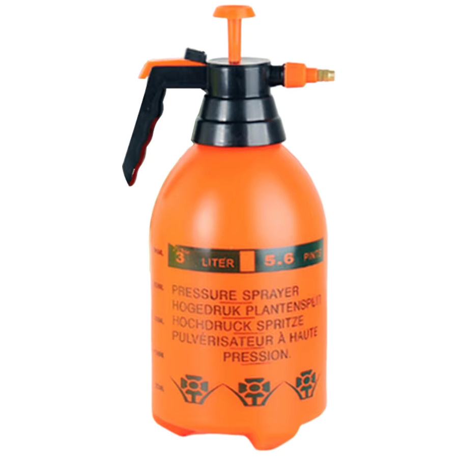 ATUOTIN Handdruck-Wassersprüher in Orange, verstellbarer manueller Gartensprüher und Desinfektionssprühflasche mit 2/3L Fassungsvermögen - Bild 4