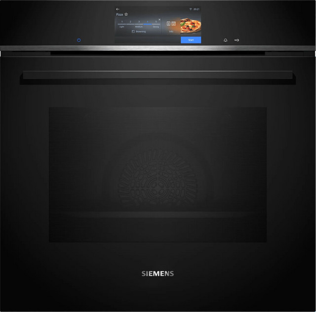 Siemens iQ 700 Einbaubackofen HB778G9B1 in Schwarz/Edelstahl - Bild 1