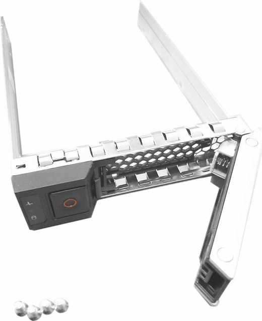 CoreParts KIT875 HDD-Käfig für Dell PowerEdge R440 R540 R640 R740 R940 C6420 3.5 Zoll Schwarz Metallisch - Bild 1
