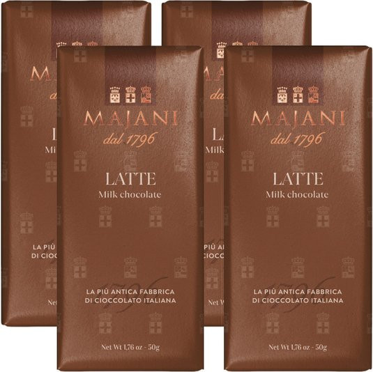 Majani Latte Vollmilchschokolade 4 x 50 g - Bild 1