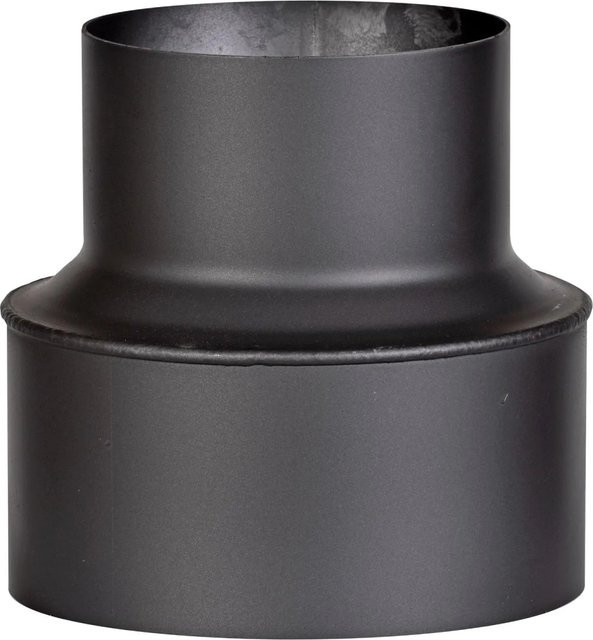 Firefix Rauchrohr Reduzierstück aus Stahl Schwarz 200-150 mm - Bild 1