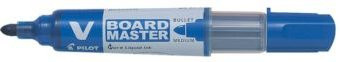 Pilot V-Board Master Whiteboardmarker mit Rundspitze und Tintenstandanzeige, blau, 1 Stück - Bild 1