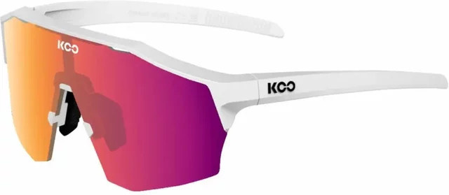 KOO Alibi Sonnenbrille, semi_rimless, weiß, unisex, photochromatisch - Bild 1