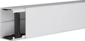 Hager Kabelkanal LF6009007035 Grau, B/H: 9,0 x 6,0 cm, Länge: 200 cm - Bild 1