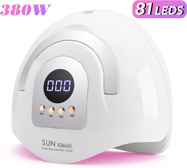 DianaBeauty UV-Nagellampe, 81 LEDs, Nageltrockner mit Griff-Design - Bild 1