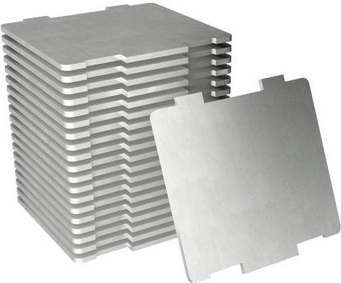Vigour Einteilblechsatz V6685-1/20 in Silber - Bild 1