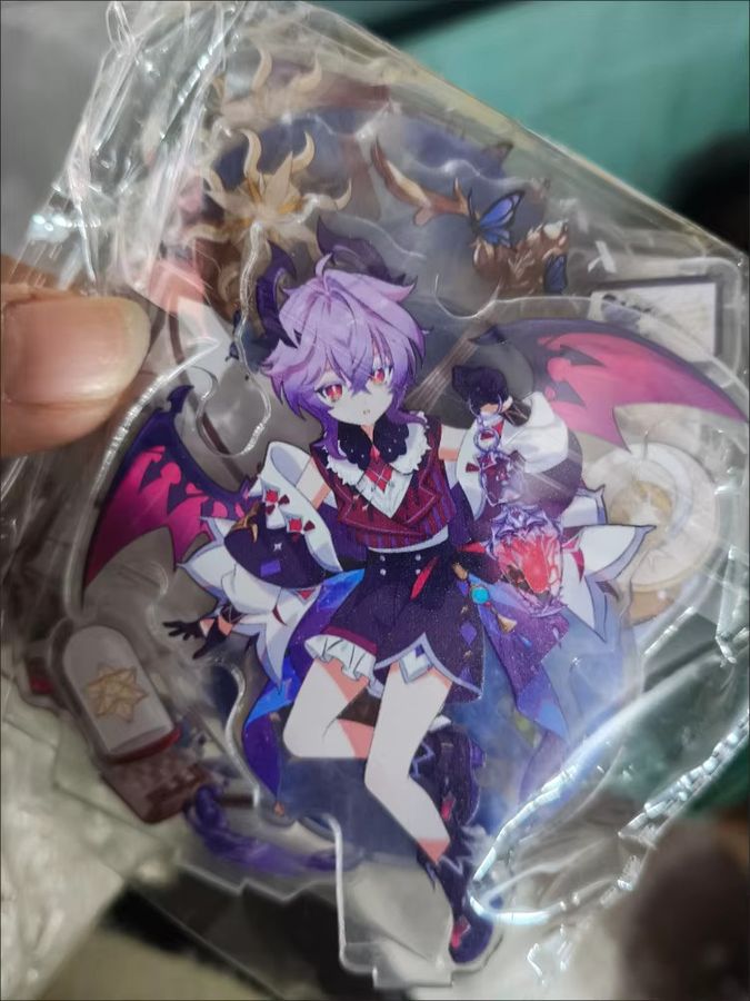 Genshin Impact Little Demon Durin Acryl Figur Stand Modell Multicolor - Bild 3
