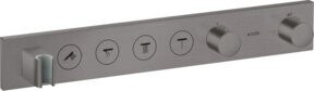 Hansgrohe Axor Select UP-Thermostat Fertigmontageset für Duschen in Brushed Steel/Silber - Bild 1